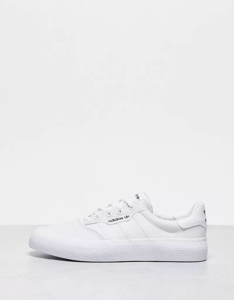 Трехцветные белые кроссовки adidas Originals 3MC