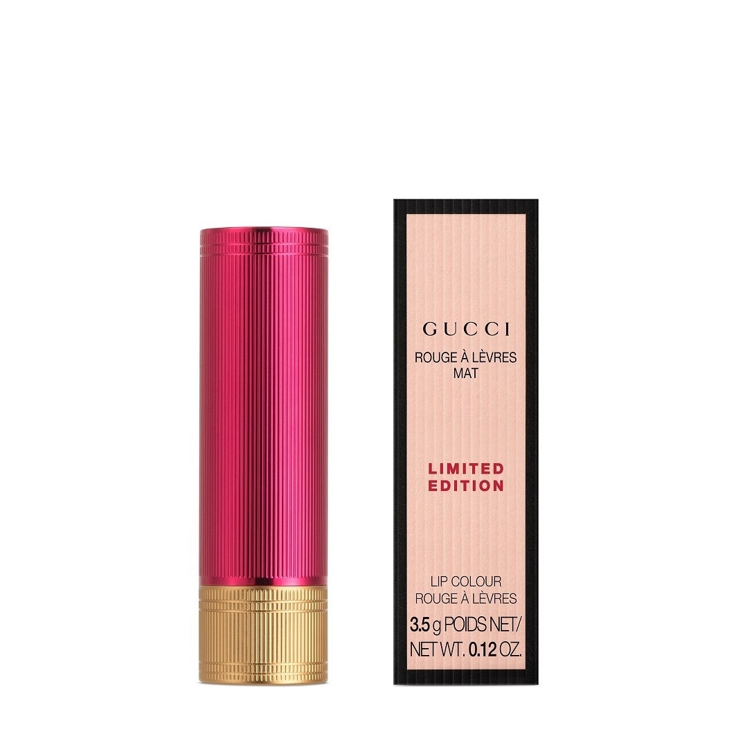 

Помада для губ gucci beauty rouge à lèvres mat lipstick limited-edition Gucci, 505 - janet rust, вес 3.5 гр.