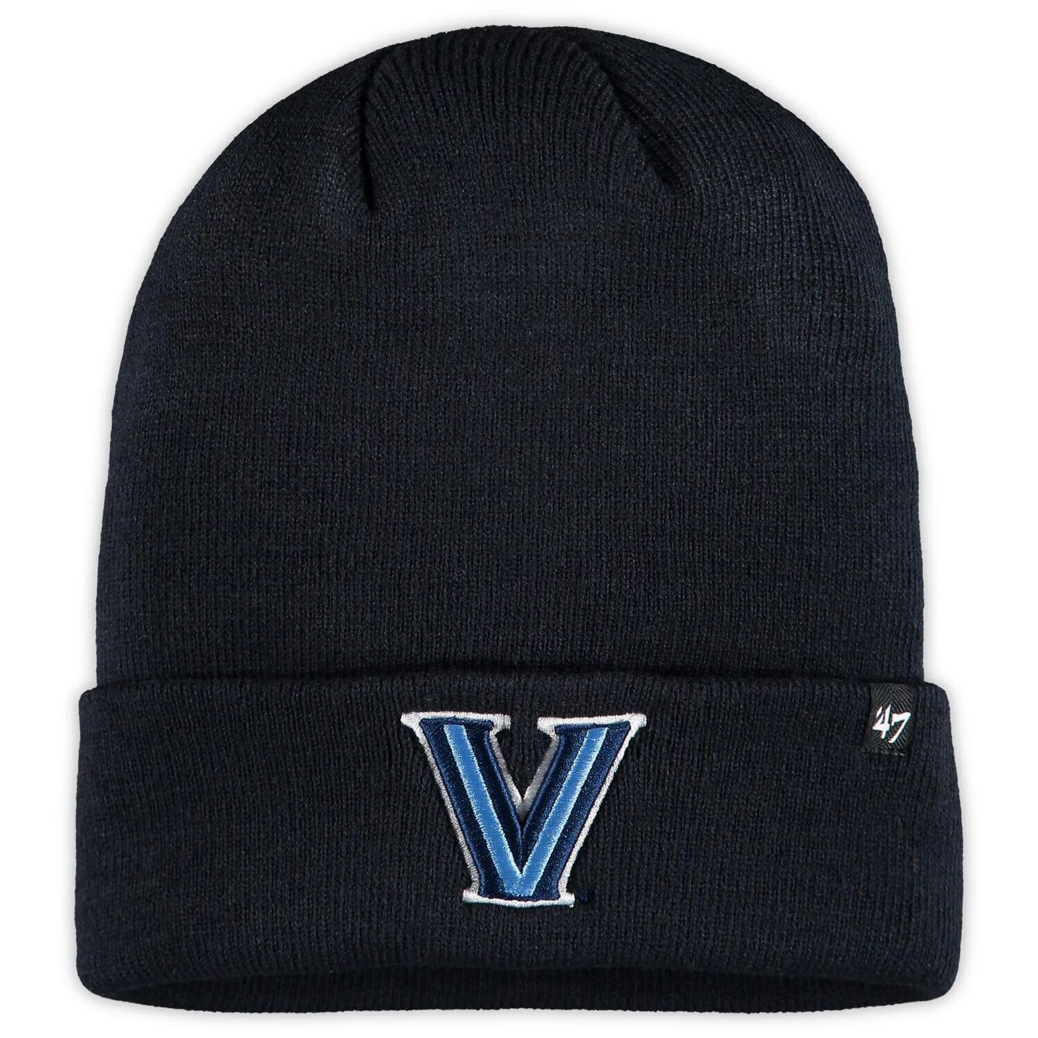 

Мужская темно-синяя вязаная шапка с поднятыми манжетами Villanova Wildcats '47