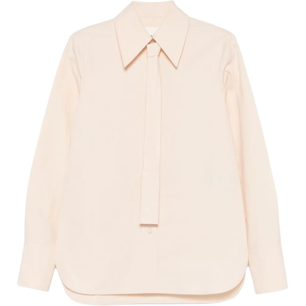 

Рубашка с галстучной деталью JIL SANDER, peach оранжевый