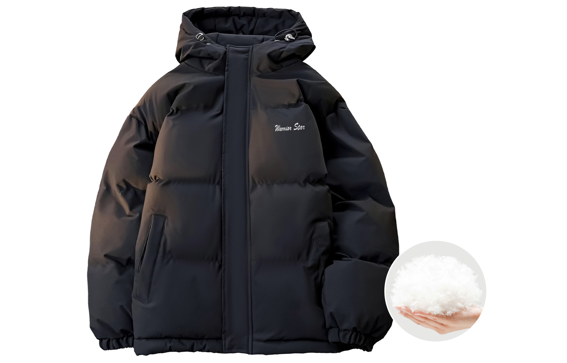 

WARRIOR Пуховик Unisex, Black