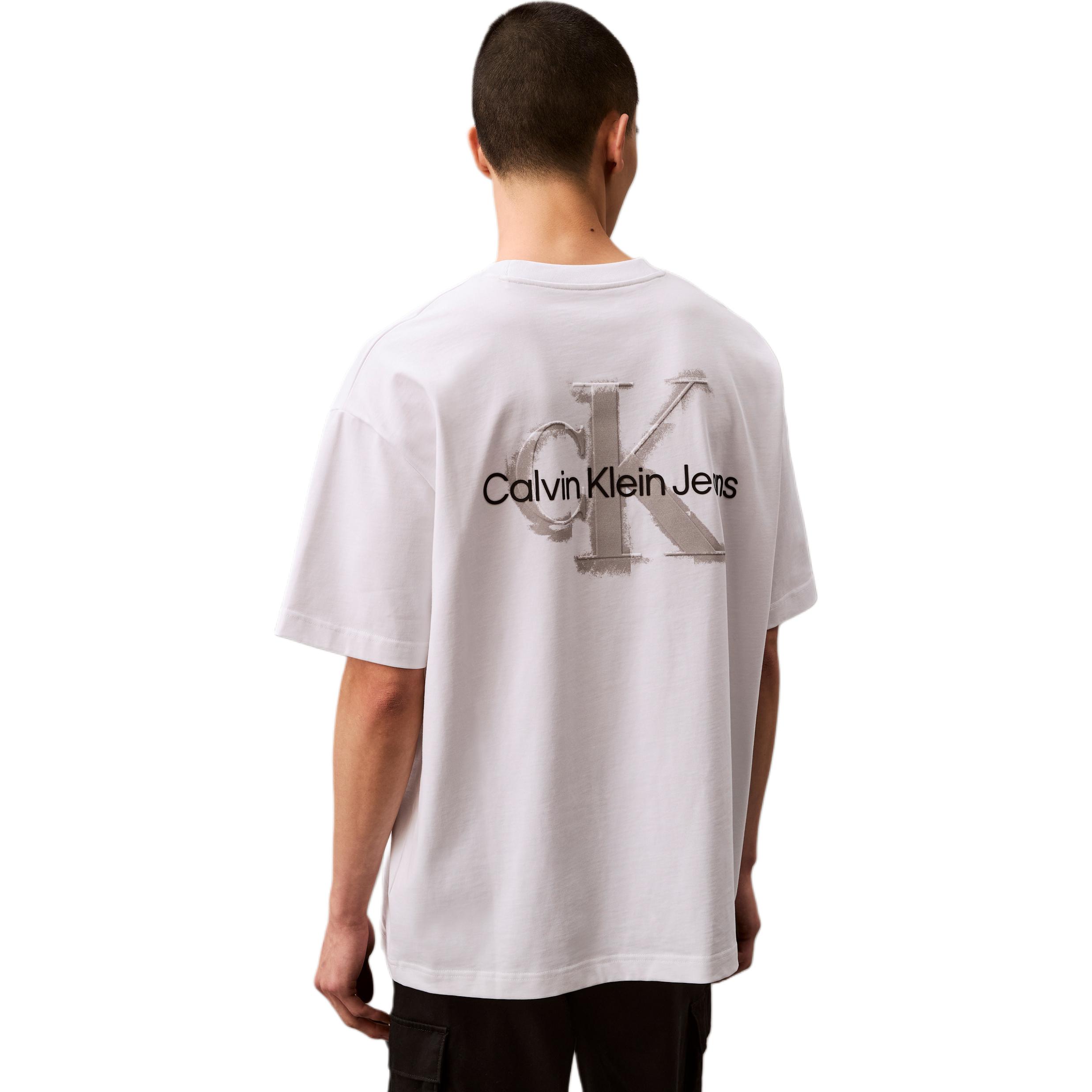 

Calvin Klein Футболка мужская ярко-белая, Белый, Calvin Klein Футболка мужская ярко-белая