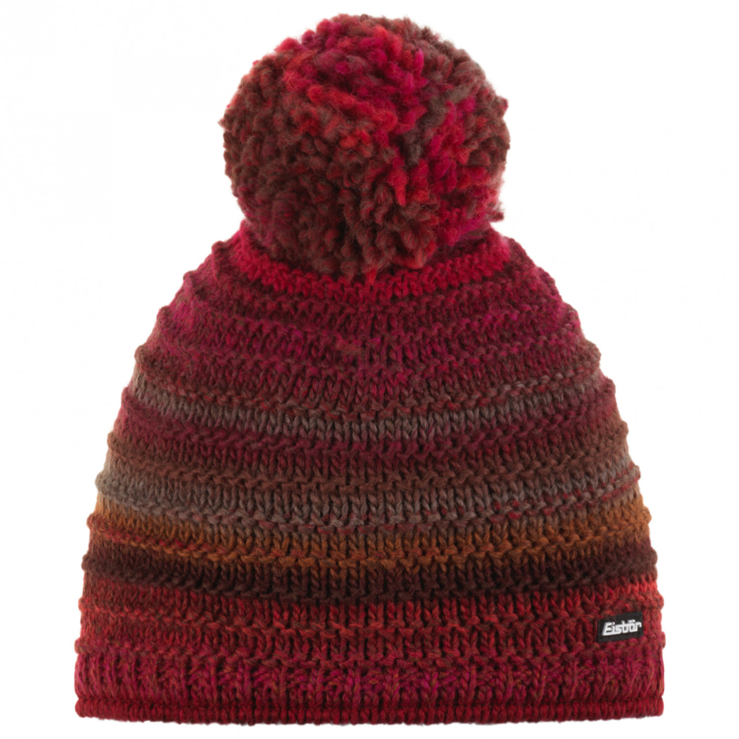 

Кепка Eisbär Mikata Pompon, цвет Red Brown