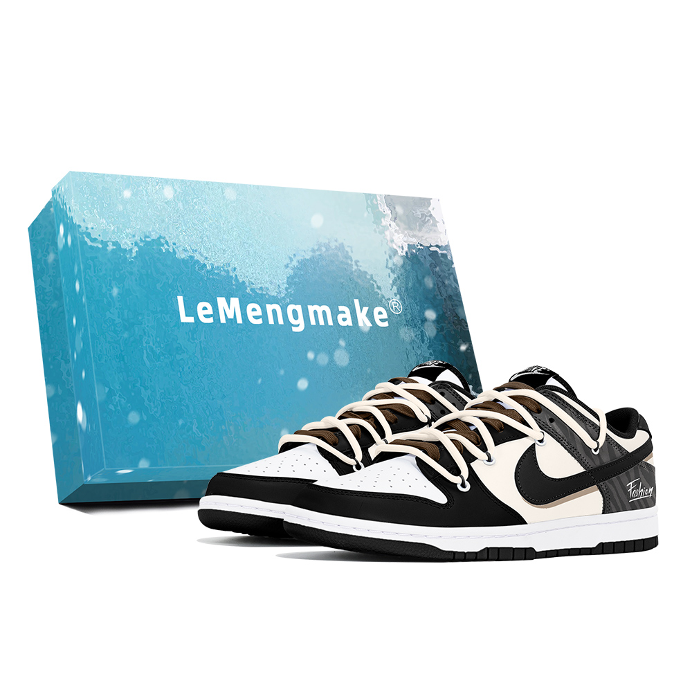 

Nike Кроссовки для скейтбординга Dunk, износостойкие, низкие, мужские, черные