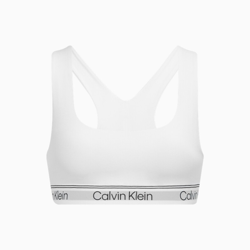 

Бюстгальтер спортивный Calvin Klein с U-образным вырезом, белый