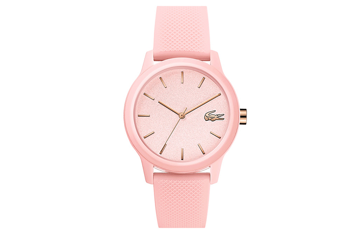 

LACOSTE Часы 12.12 Collection Wrist Watch Quartz Movement Resin Strap 36mm Pink Watch Dial Women's Watch
