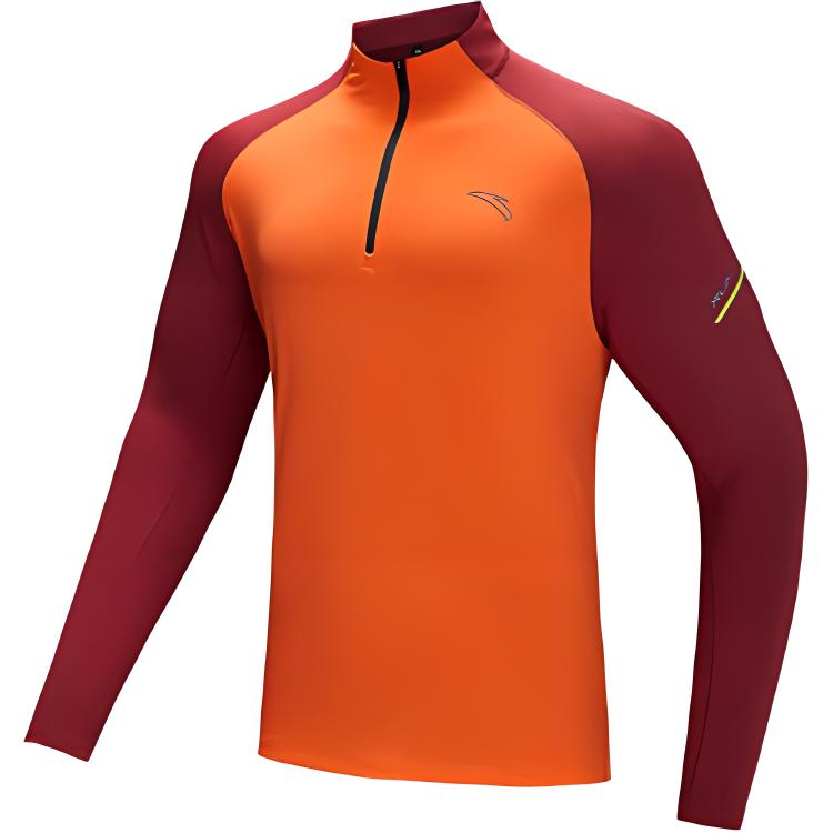 

Беговая коллекция джемпер Men's Lava Orange ANTA, оранжевый
