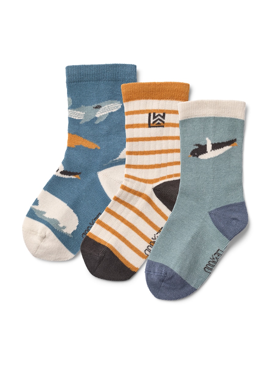 

Носки Liewood Silas, светло-бежевый/дымчато-голубой/опаловый