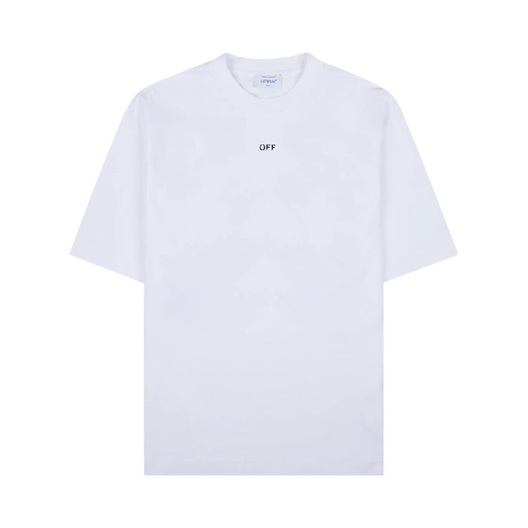 

Футболка Off-White Vibe Arrow Skate Short-Sleeve Tee 'White/Black', белый