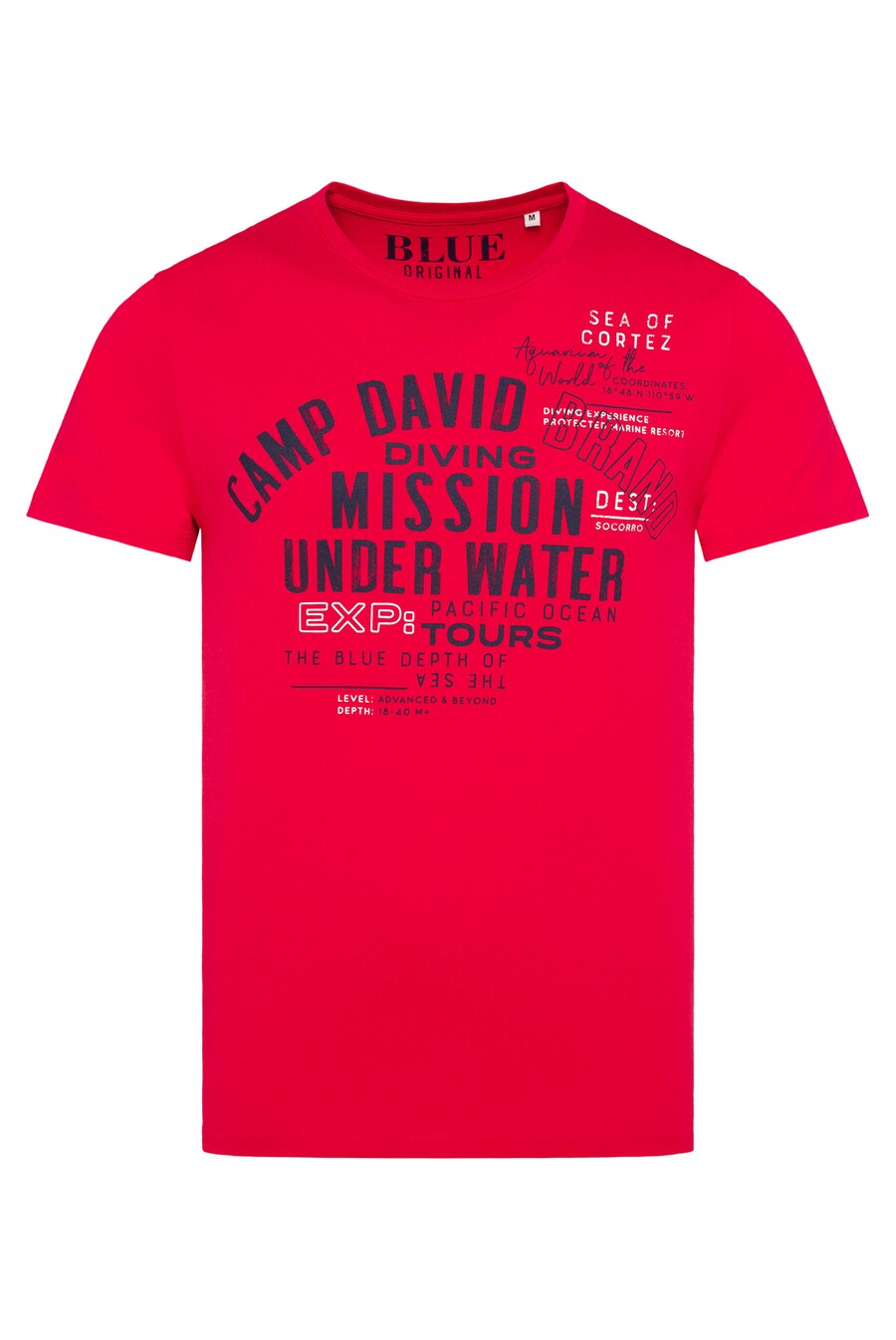 

Футболка CAMP DAVID, Red