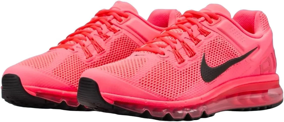 Мужские кроссовки Nike Air Max 2013, ярко-малиновый/черный — фото 2