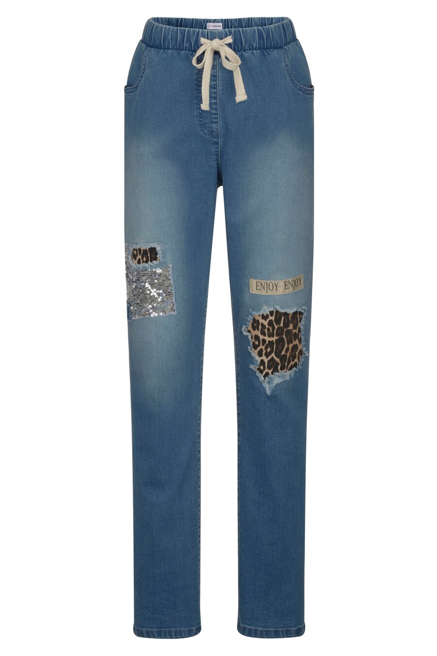 

Джеггинсы MIAMODA Regular Jeggings, синий