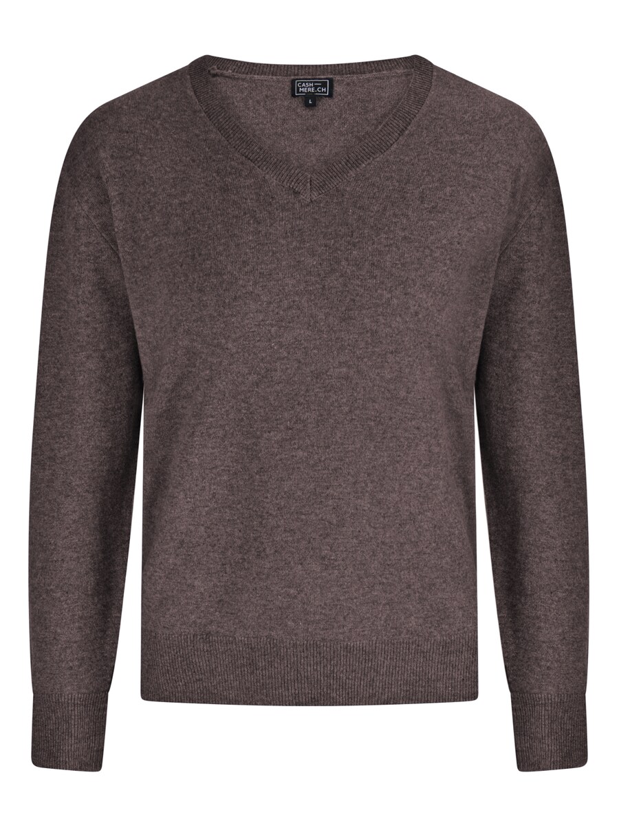

Свитер с v-образным вырезом CASH-MERE.CH Sweater, цвет mocha