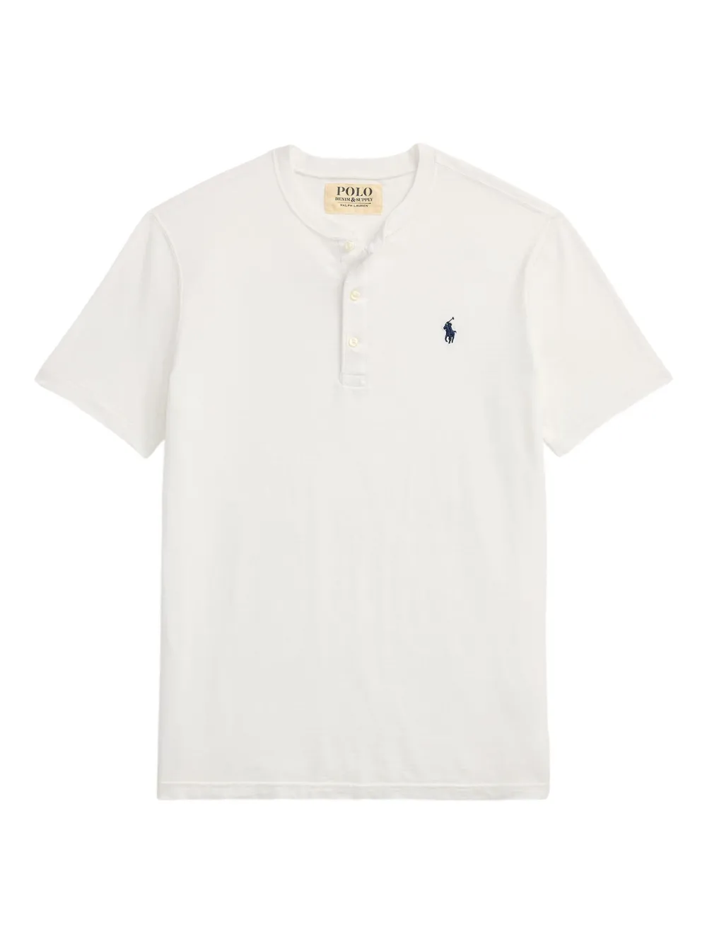 

Футболка Henley Polo Ralph Lauren, белый