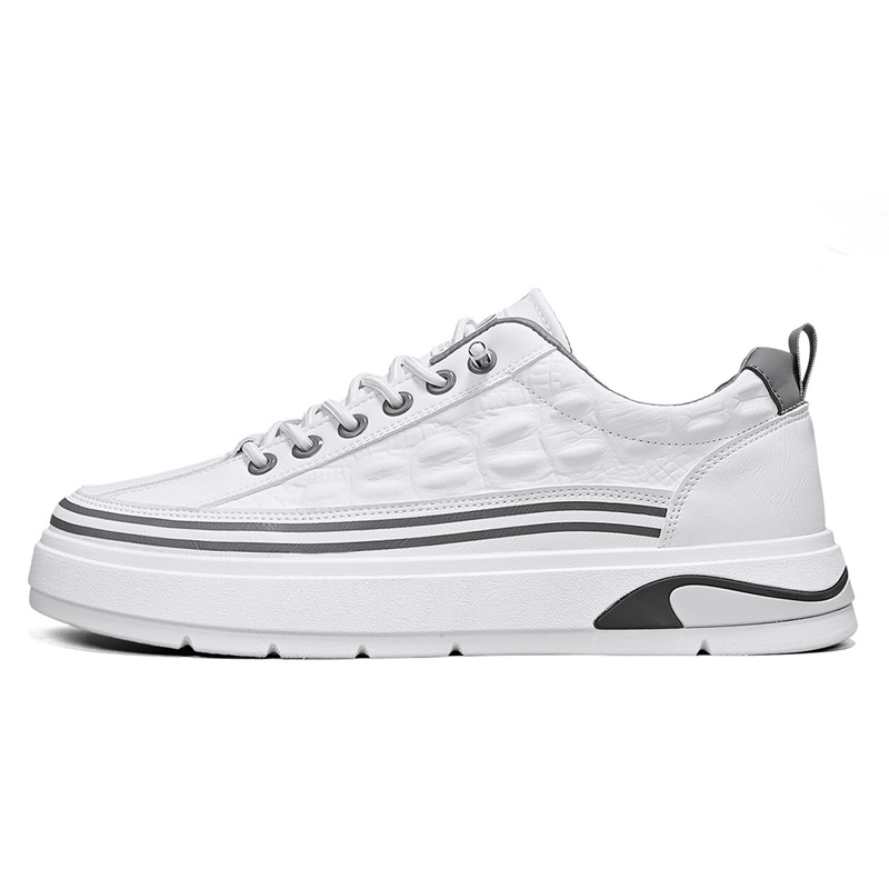 

Bull charm Мужские низкие скейтерские кеды белые, цвет White