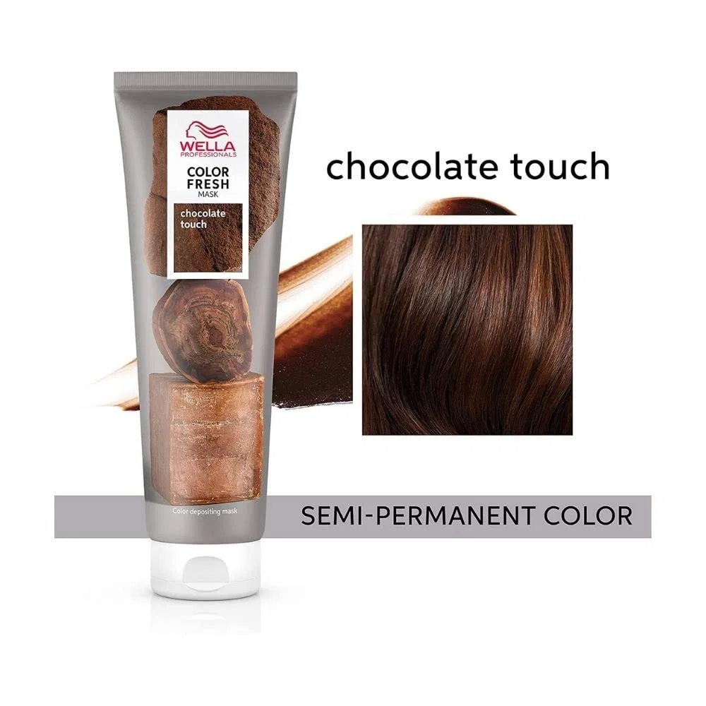 Полуперманентная маска для волос «Colour Fresh Chocolate Touch» от Wella, 3 шт. по 150 мл Wella Professionals — фото 2