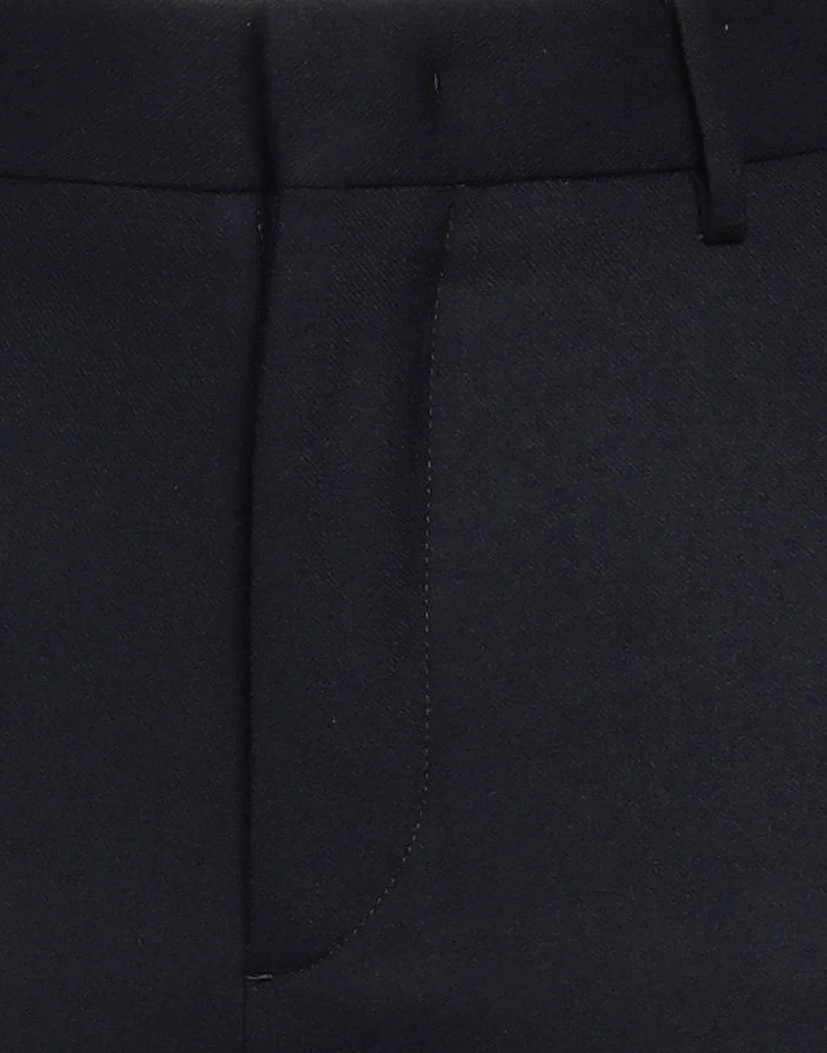 Брюки прямого кроя с накладными карманами Etro синие — фото 4