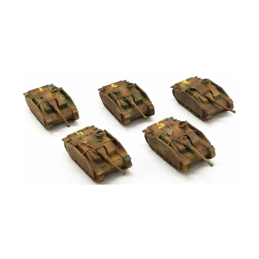 

STuG IIIG Коллекция №3, WWII Micro Armour - Germany - Loose Miniatures (1:285)