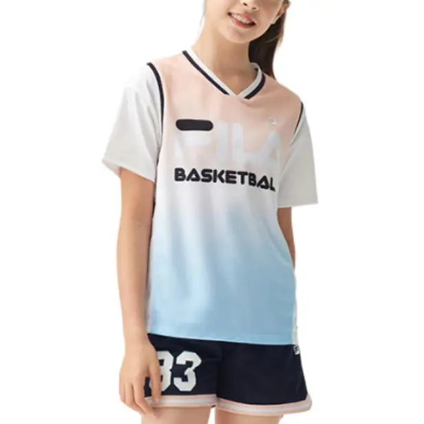 Футболка для младших школьников FILA KIDS, All Over Print — фото 4