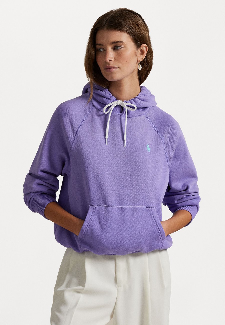 

Толстовка Polo Ralph Lauren SHRUNKEN FIT LIGHTWEIGHT FLEECE HOODIE, Pure Lilac/Lilac