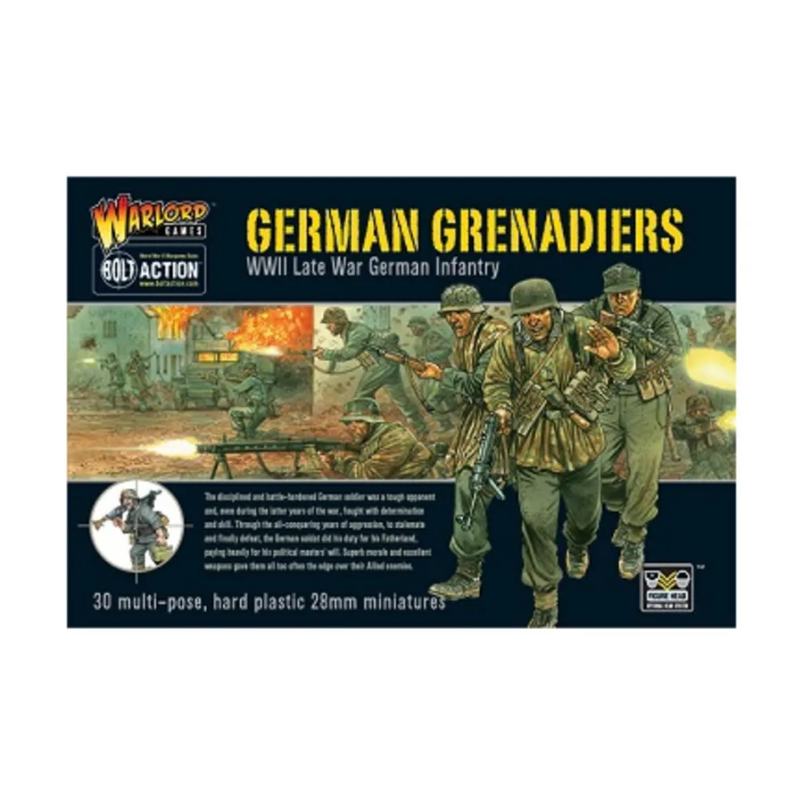 

Немецкие гренадеры, Bolt Action - German (28mm)