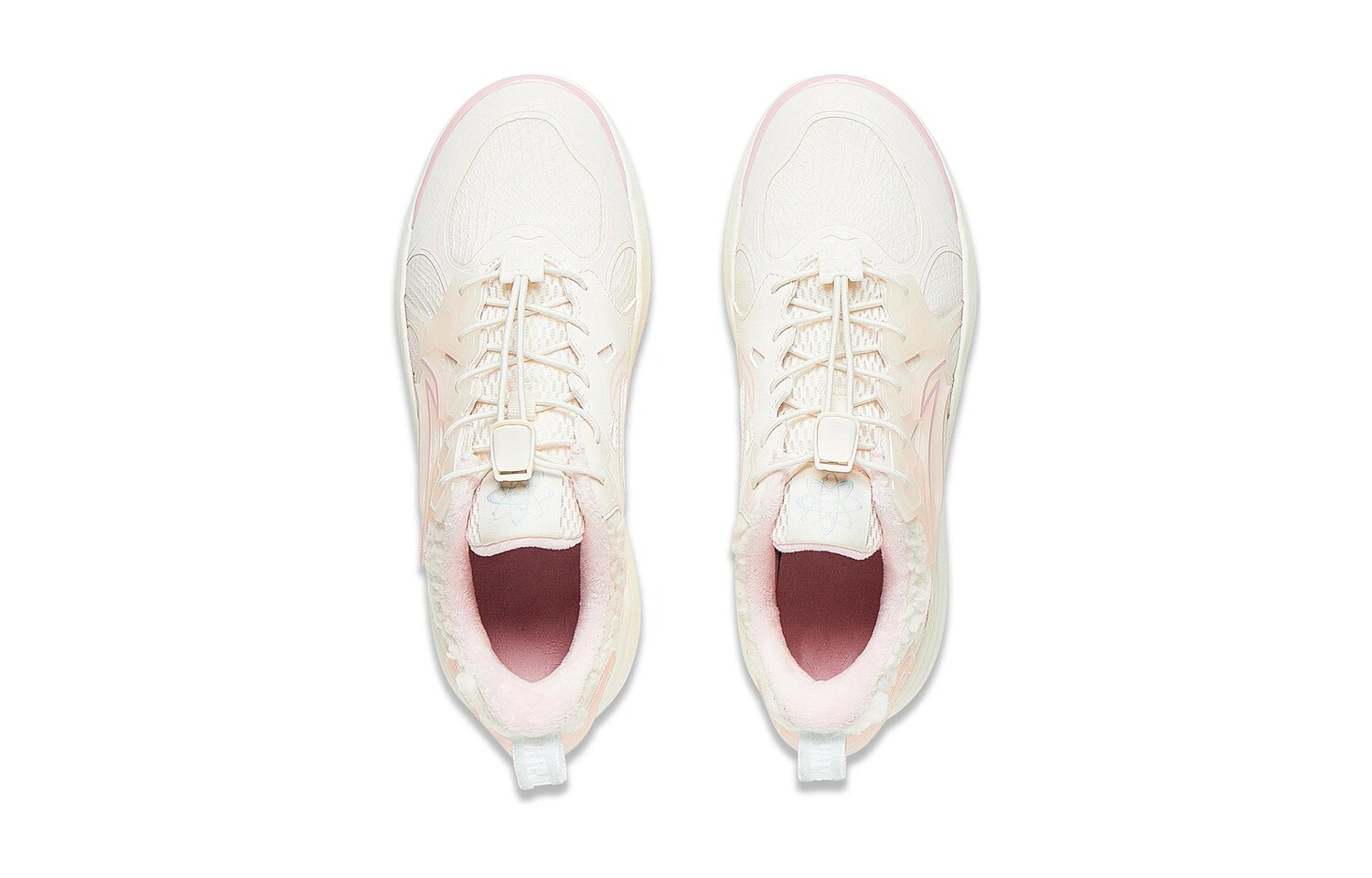 Кроссовки Beidou Kids Lifestyle GS Low-top Pink/Beige Lining Young, розовый/бежевый — фото 4