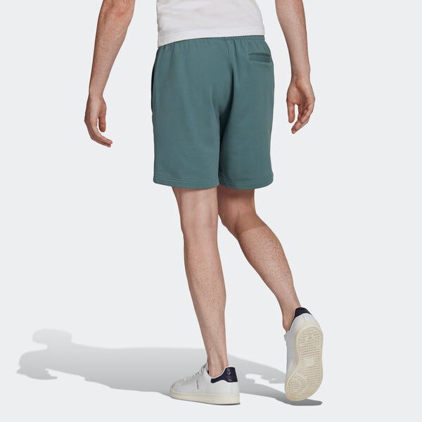 Шорты originals c short ft solid color lacing sports shorts green Adidas, зеленый — фото 3