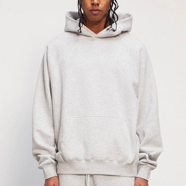 Толстовка fw20 core hoodie 'heather grey' Fear Of God Essentials, серый — фото 3