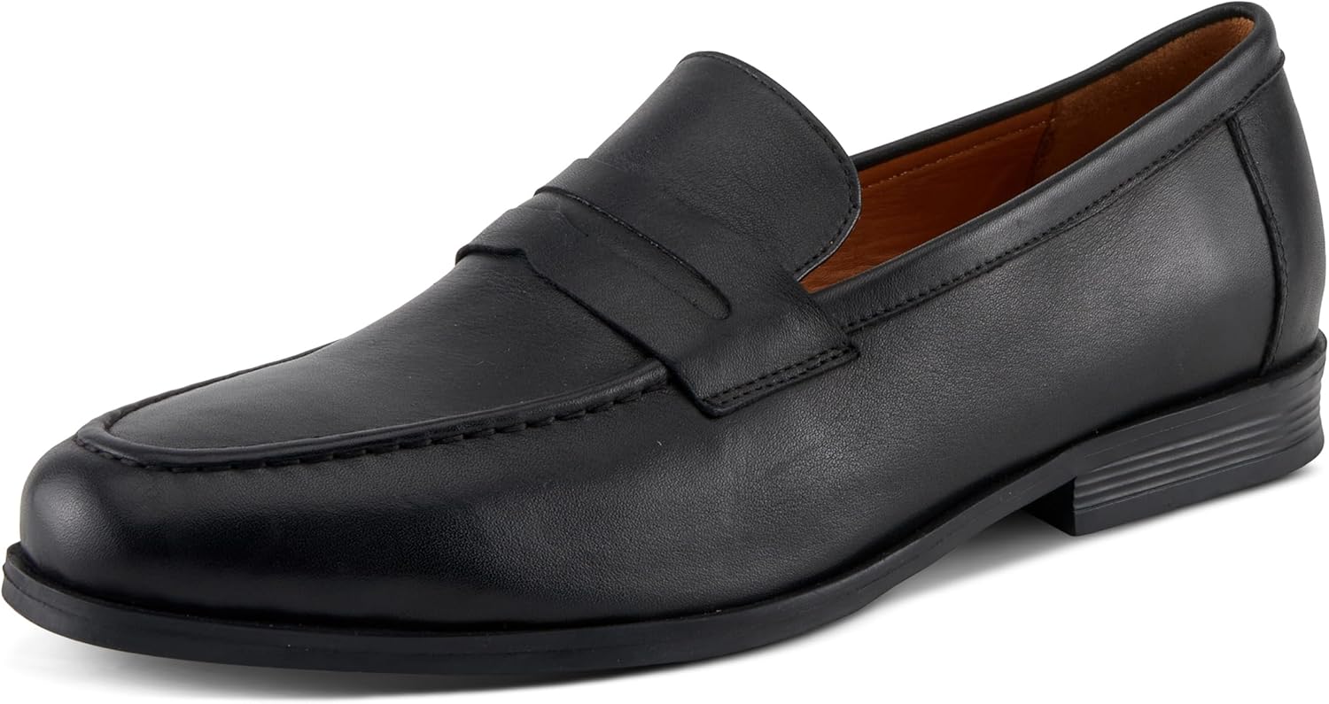 

Мужские кожаные лоферы Spring Step Paul Formal без шнурков, черный