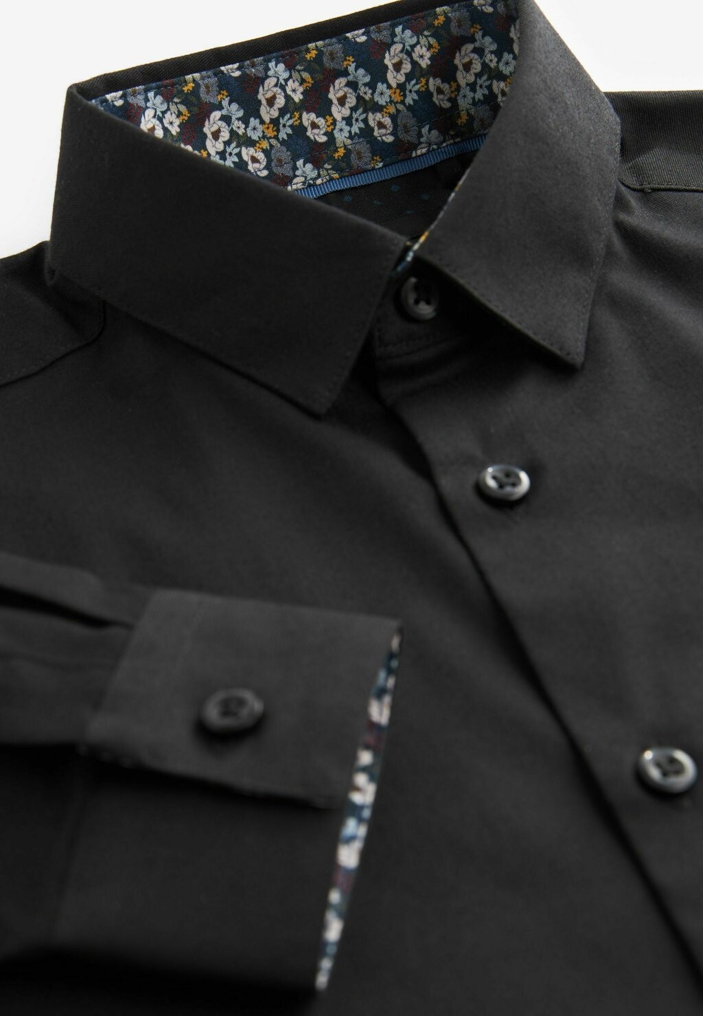 

Рубашка Smart Trimmed Shirt Next, черная
