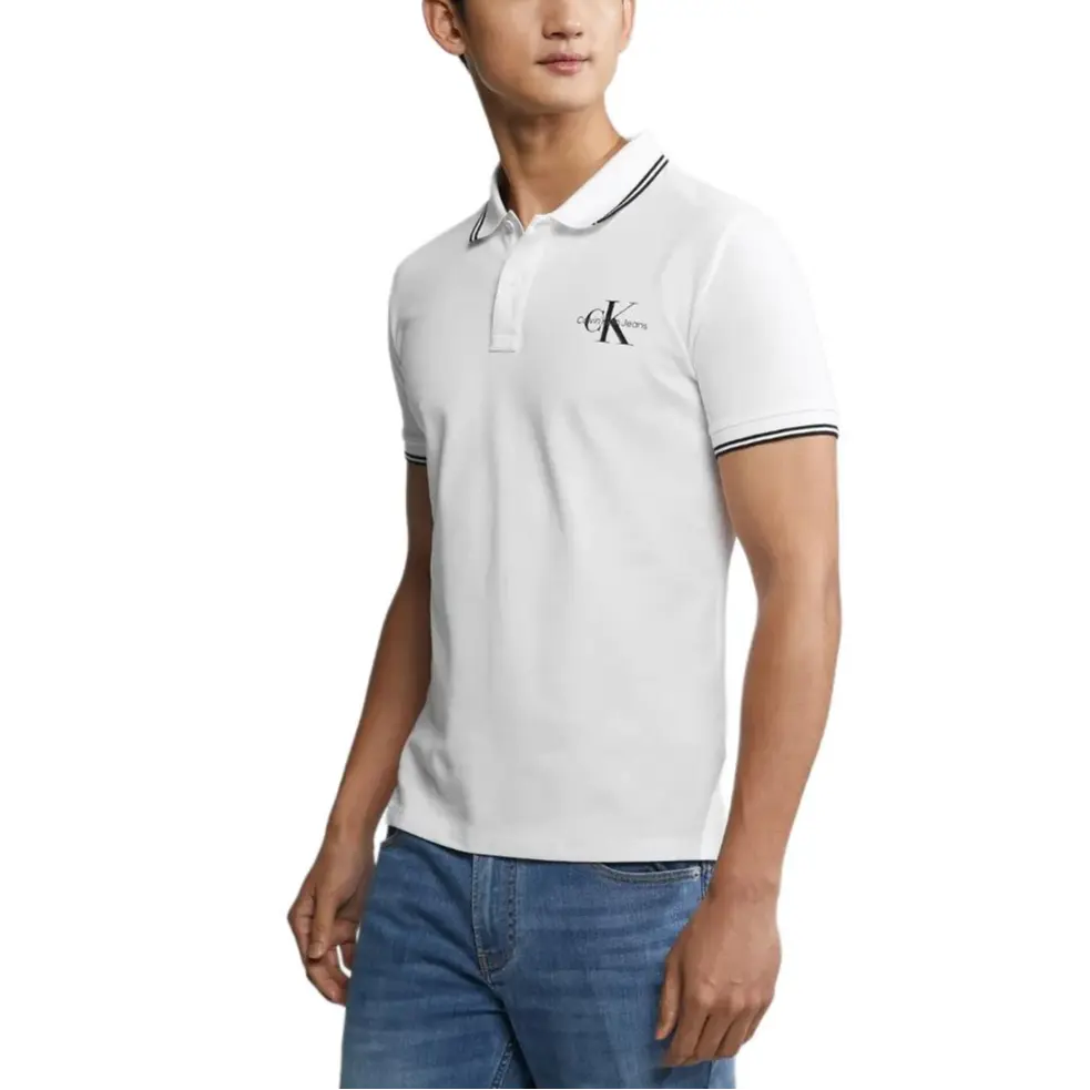 

Calvin Klein Поло мужское ярко-белое