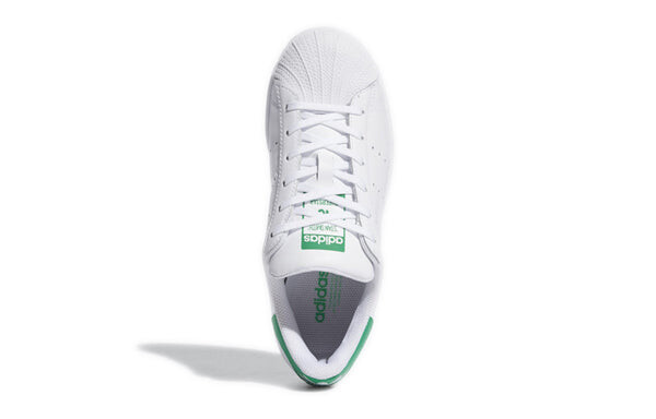 Кроссовки суперзвезда стэн смит дж Adidas, зеленый — фото 4
