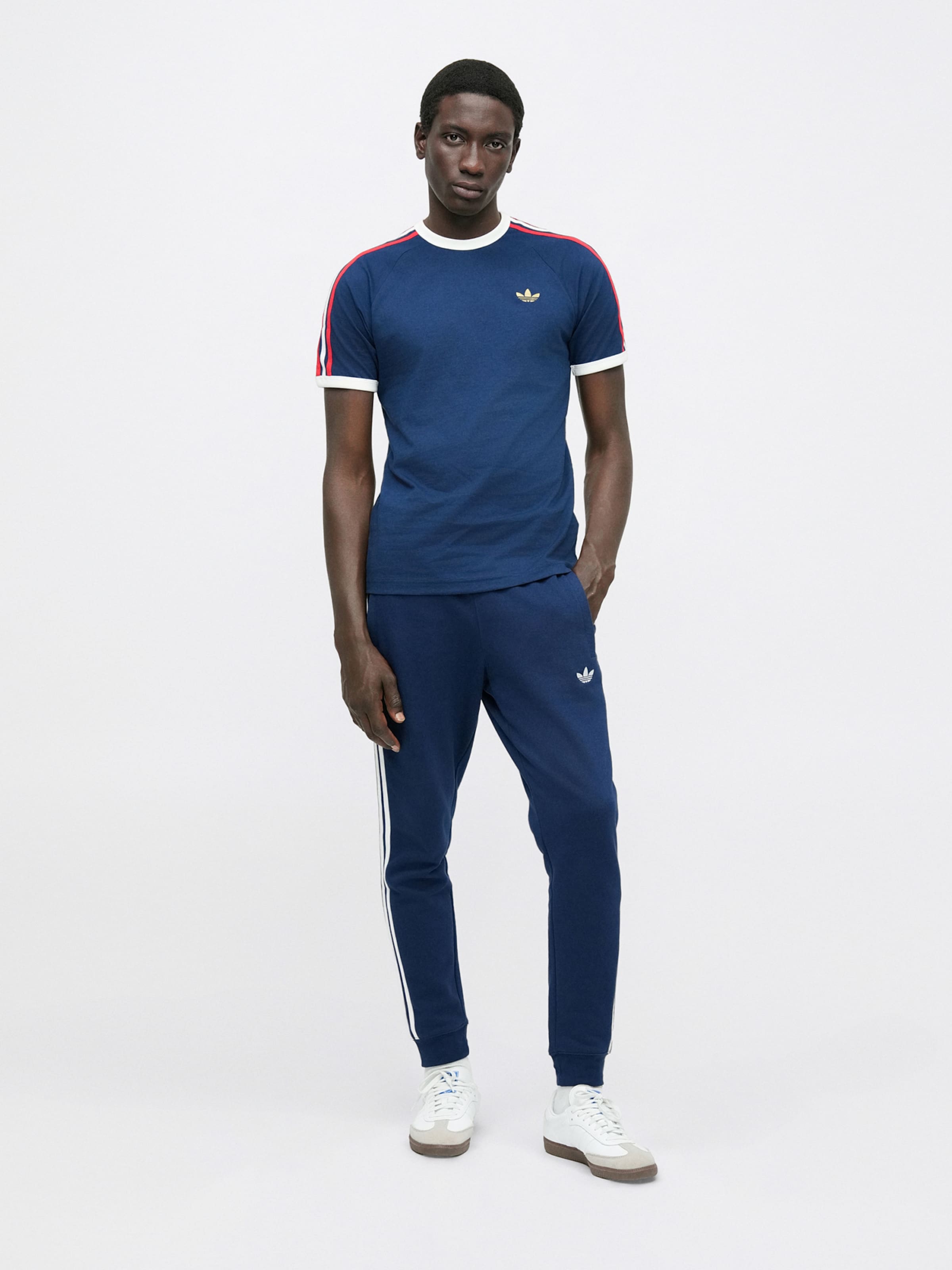 Adidas Originals Тренировочные штаны Regular в цвете Navy — фото 3