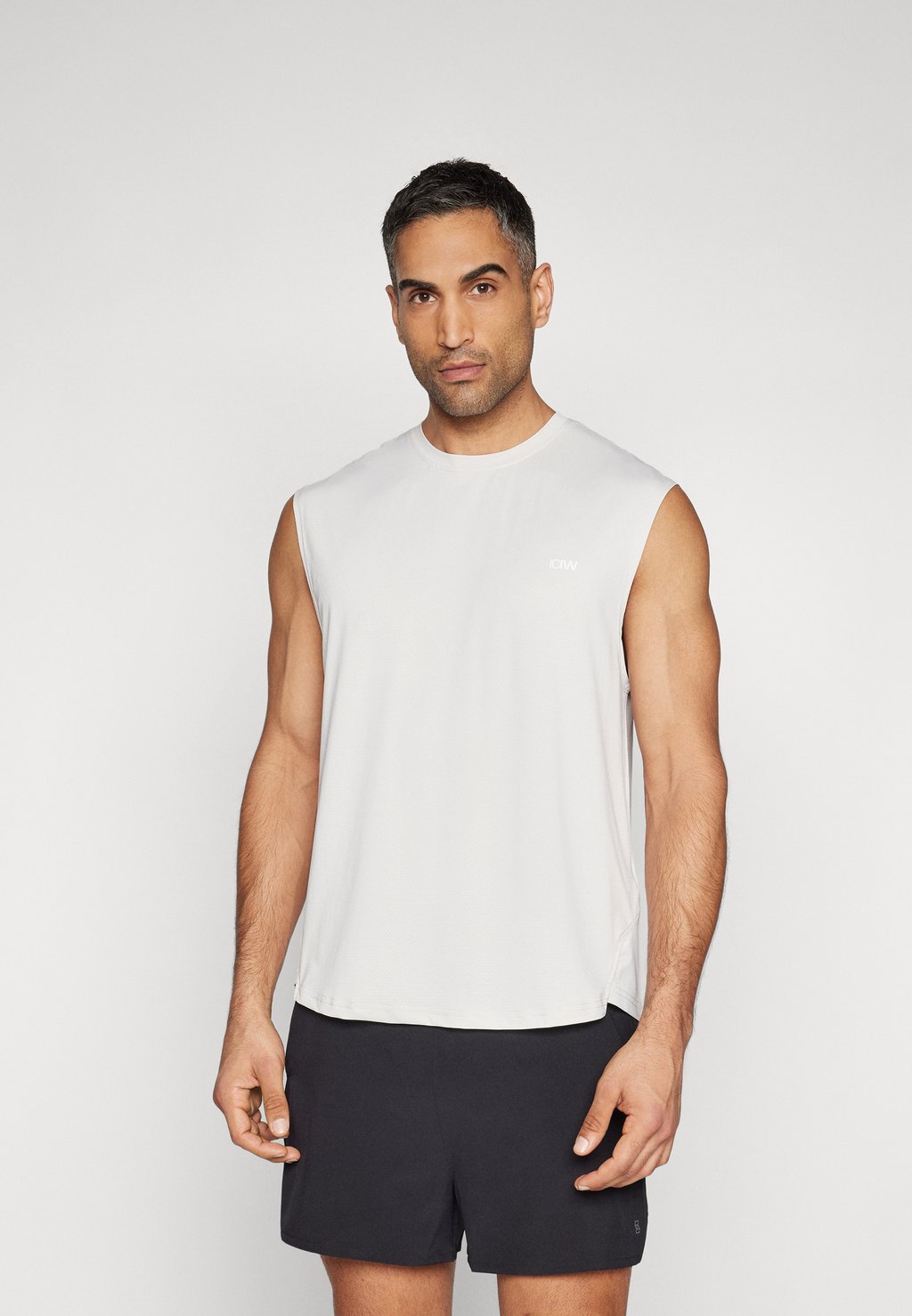 

Базовая футболка STRIDE SLEEVELESS ICANIWILL, бежевый