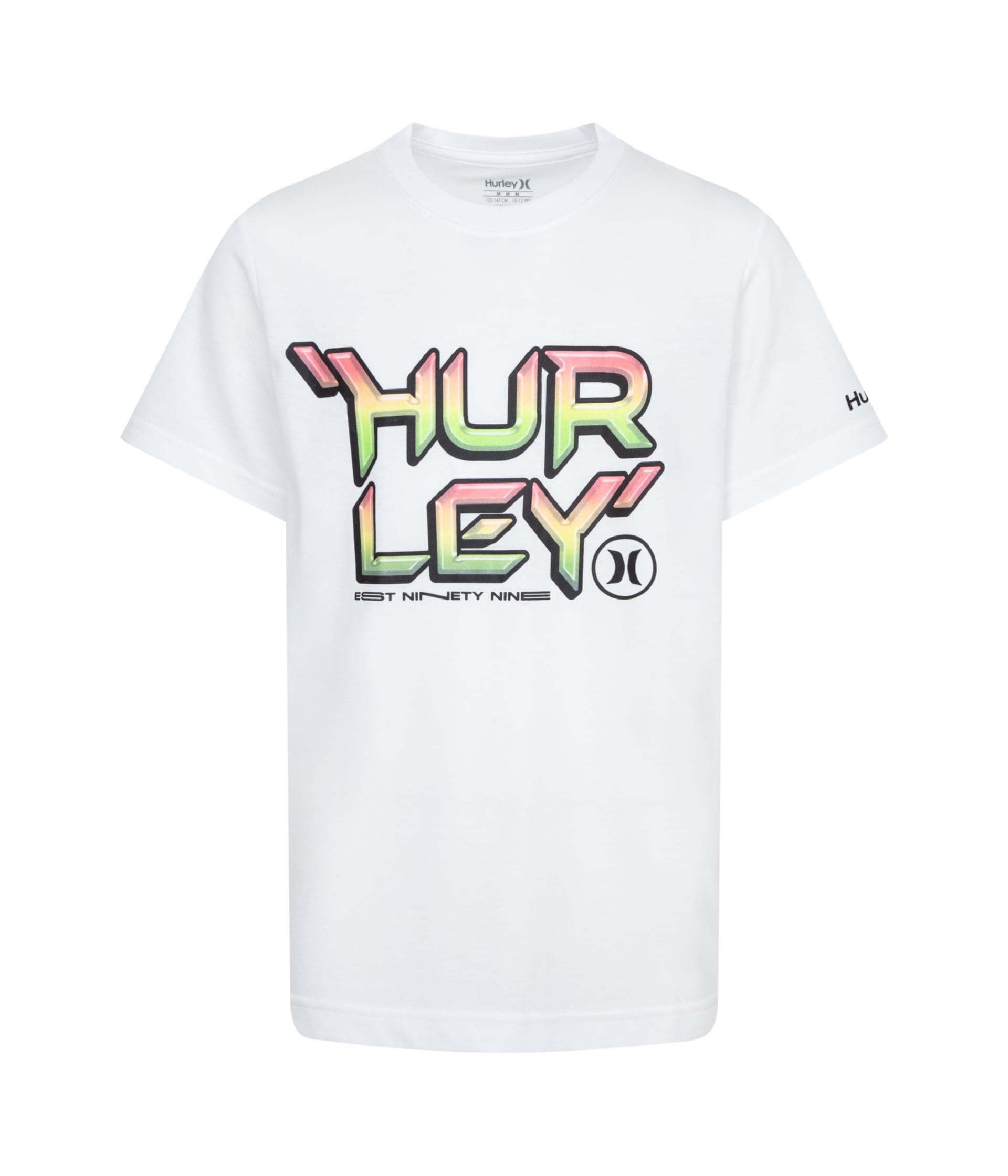 

Футболка Hurley Kids Y2K Stack Graphic T-Shirt, белый