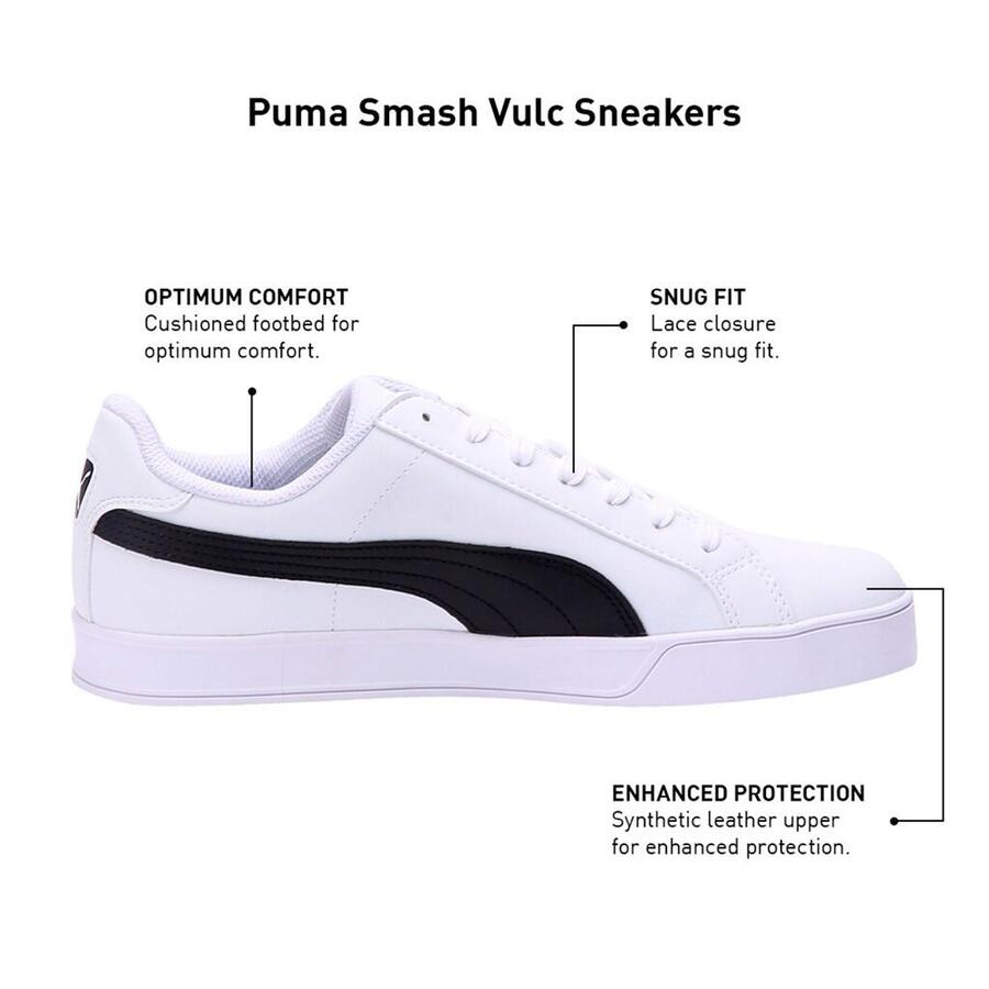 Мужские универсальные кроссовки Puma Smash Vulc — фото 4