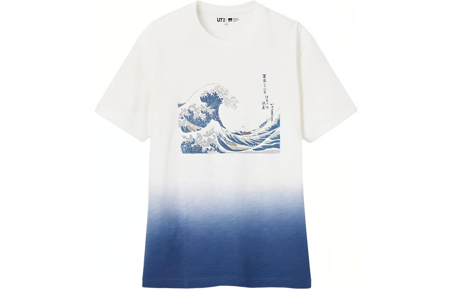 

Футболка серии Ukiyo-e унисекс молочно-белая Uniqlo, слоновая кость