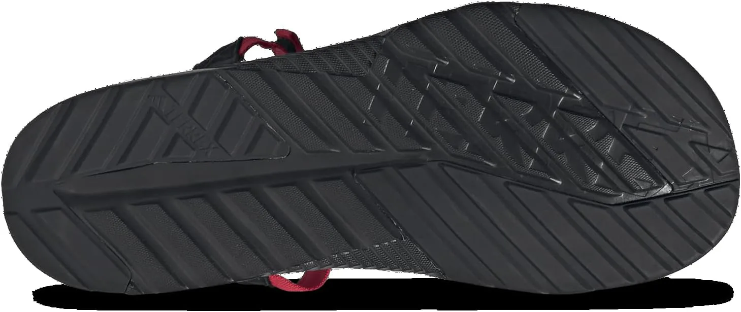 Мужские сандалии Adidas Terrex Hydroterra Light River повседневные - черные, оранжевый/синий — фото 3
