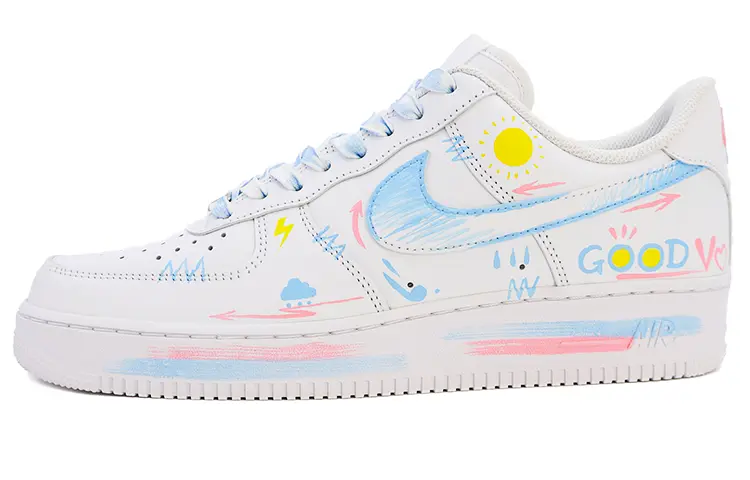 

Мужские кроссовки для скейтбординга Nike Air Force 1, White