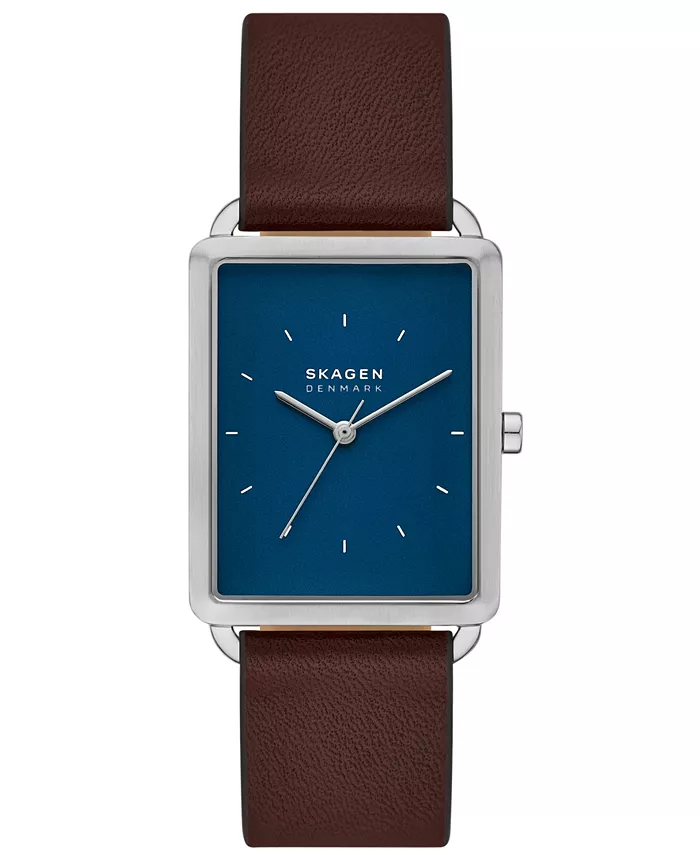 

Мужские часы Hagen Three Hand Brown Pro-Planet, кожаный ремешок, 36 мм Skagen
