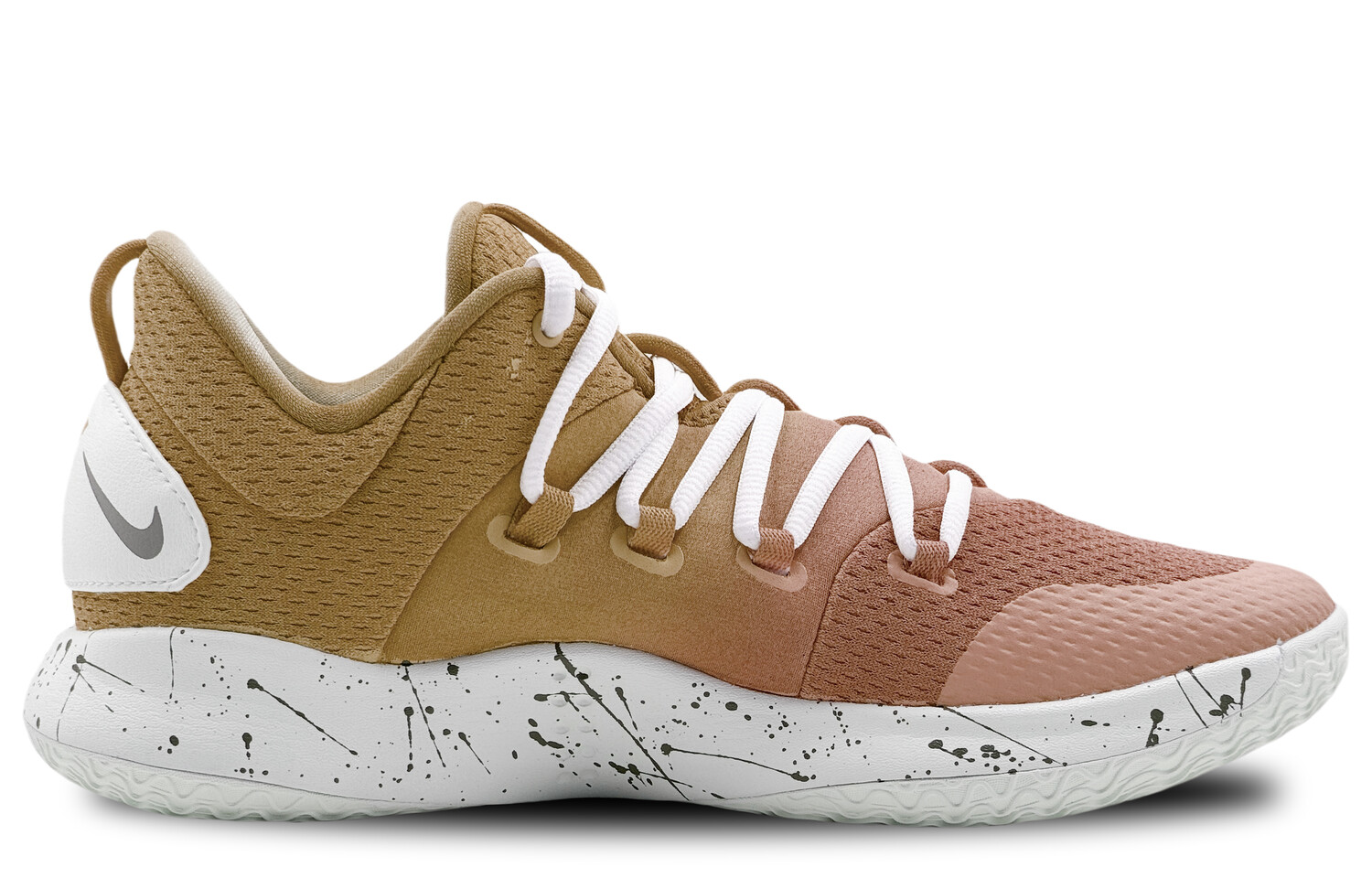 

Баскетбольные кроссовки Hyperdunk X мужские с низким верхом коричневого цвета Nike