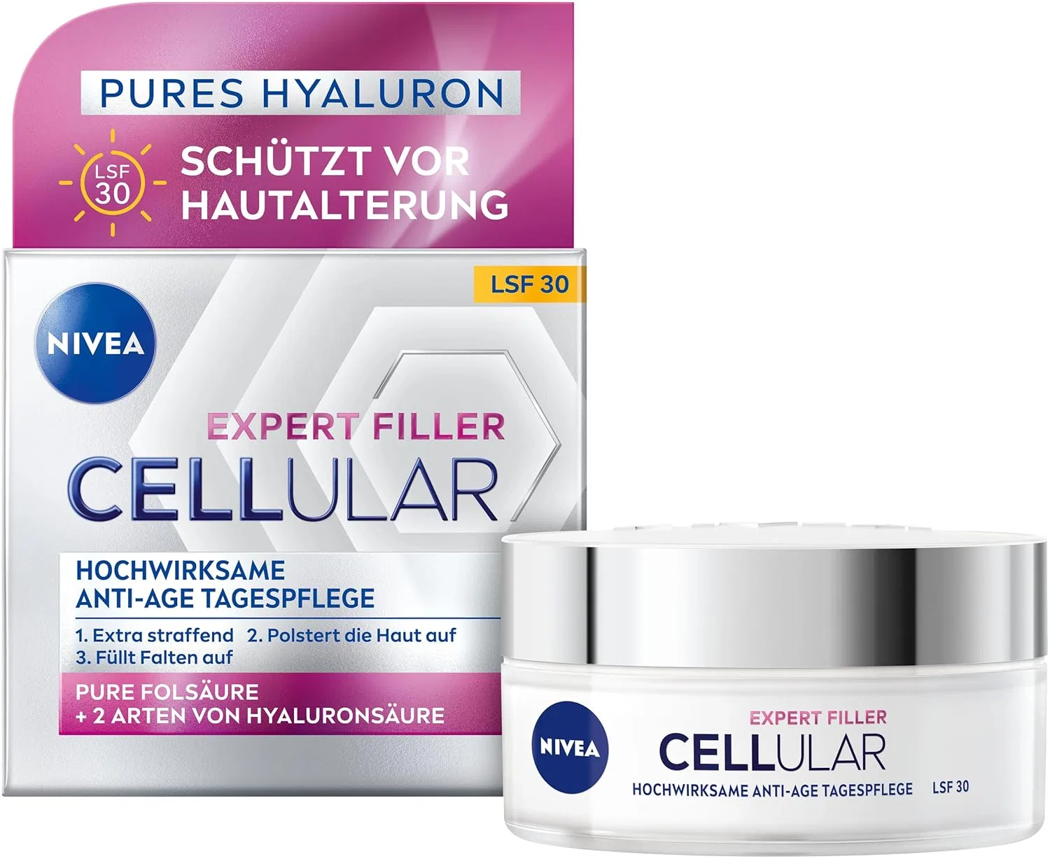 Сыворотка Nivea — Дневной Cellular Expert Filler SPF 15 против морщин