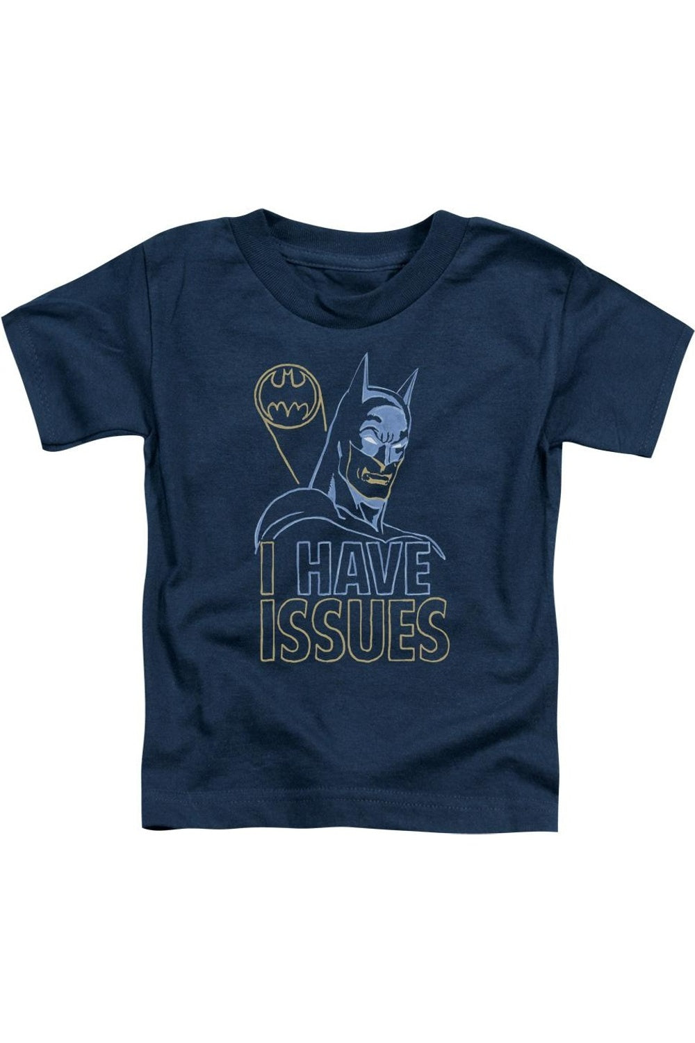 

Футболка с коротким рукавом для малышей DC Comics Gildan, темно-синий