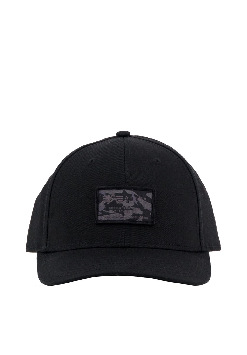 

Бейсболка HEADWEAR CREW CAMO Alpha Industries, черный