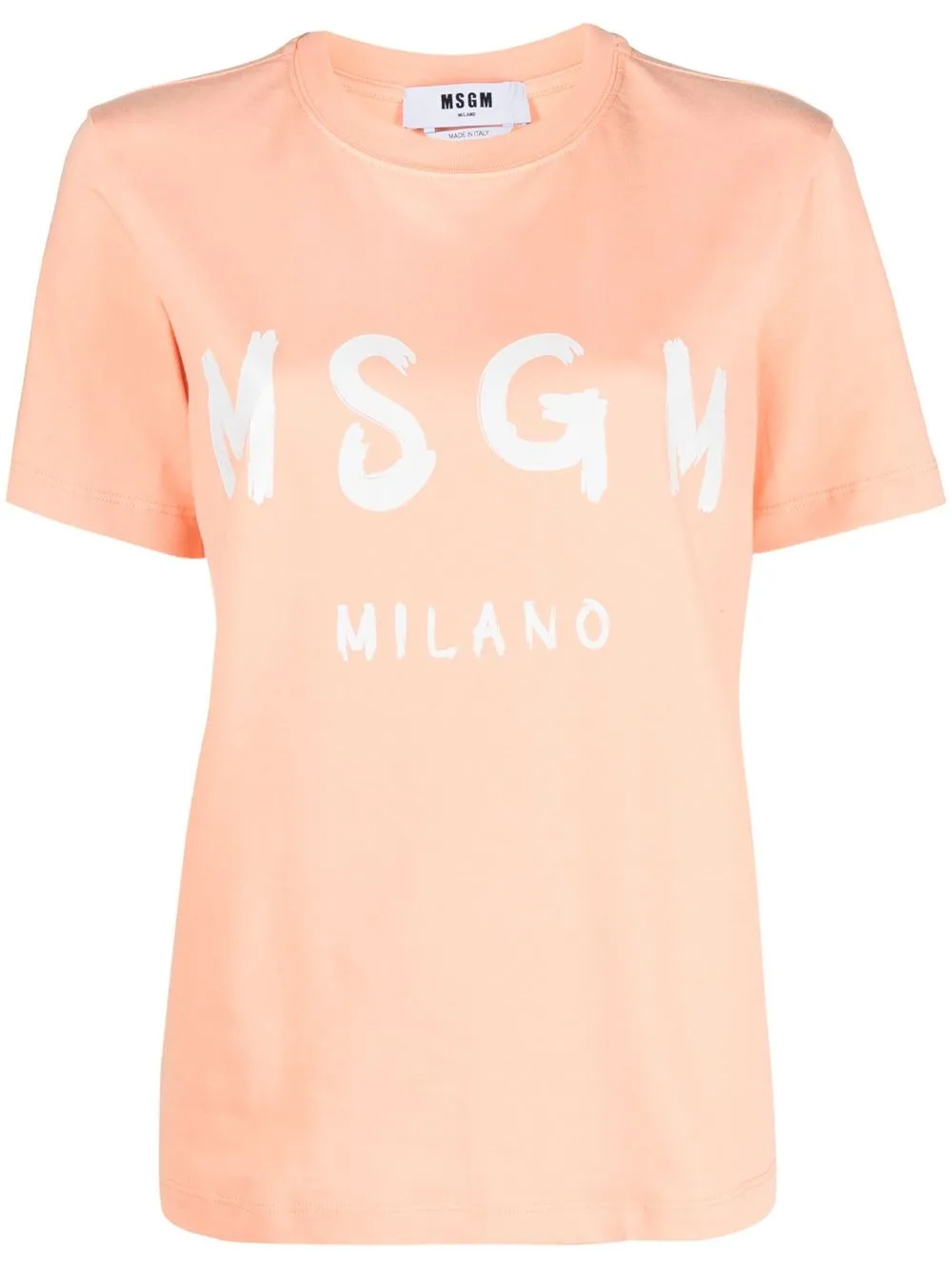 

Футболка с логотипом MSGM, оранжевый