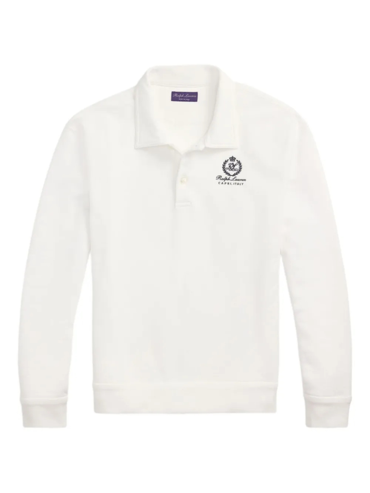 

Ralph Lauren Collection декорированная рубашка поло, белый