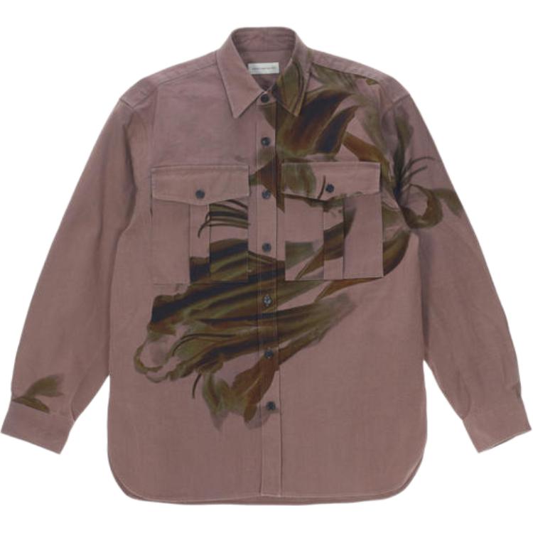 

Мужская рубашка FW25 Dries Van Noten, розовый