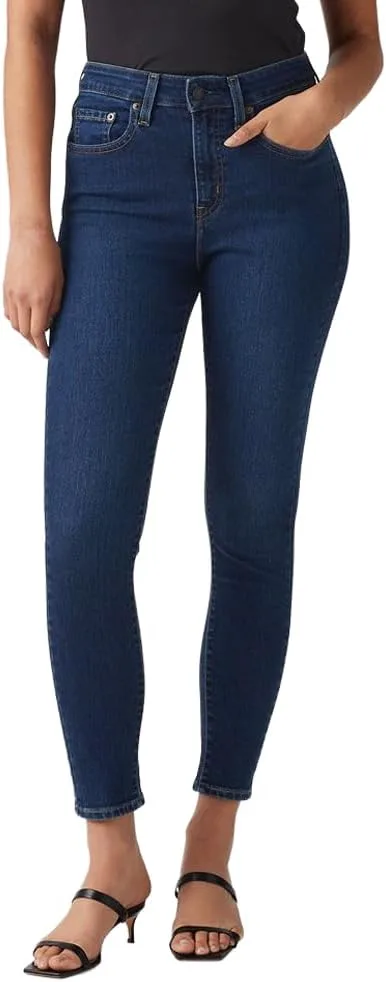 Levi's Women's Plus Size 721 джинсы скинни с высокой посадкой, индиго