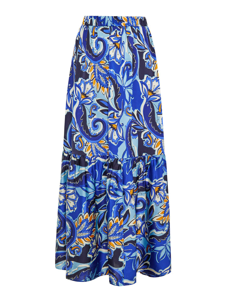 

Длинная юбка IZIA, цвет blau mehrfarbig