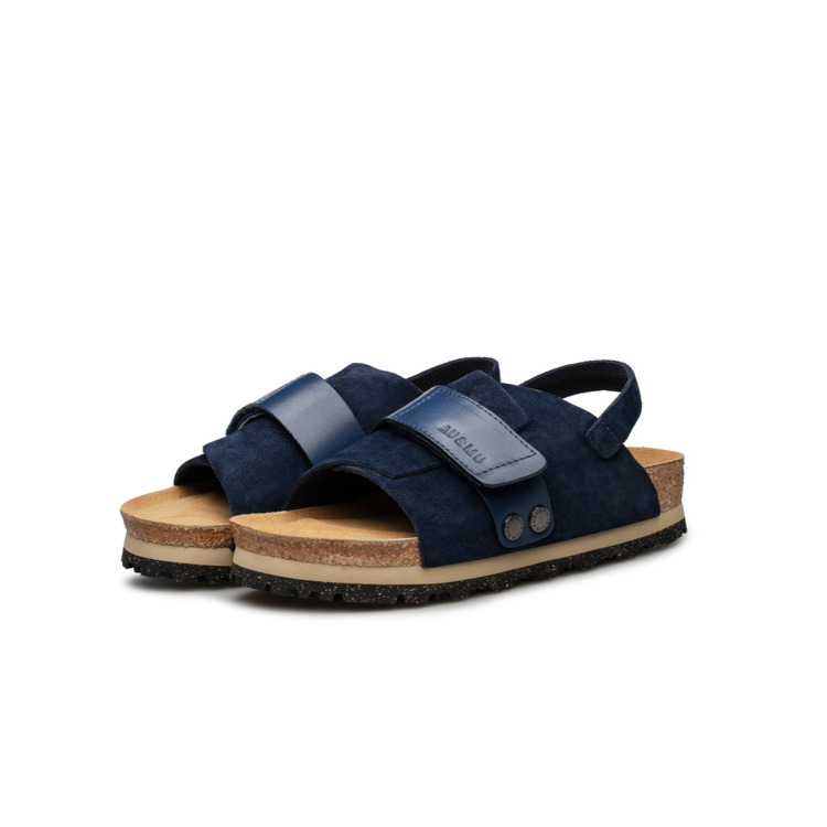 AU&MU Тихие тапочки-слипоны с амортизацией Unisex - Capri Blue, цвет Capri Blue — фото 3